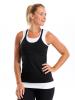 Tiger Lily Tank Black Front