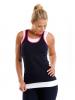 Tiger Lily Tank Navy Front