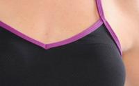Freesia Tank Black Purple Front 