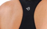 Maternity Ivy Tank Black Back 