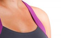 Maternity Ivy Tank Grey Front 