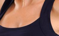 Maternity Tulip Tank Navy Front 