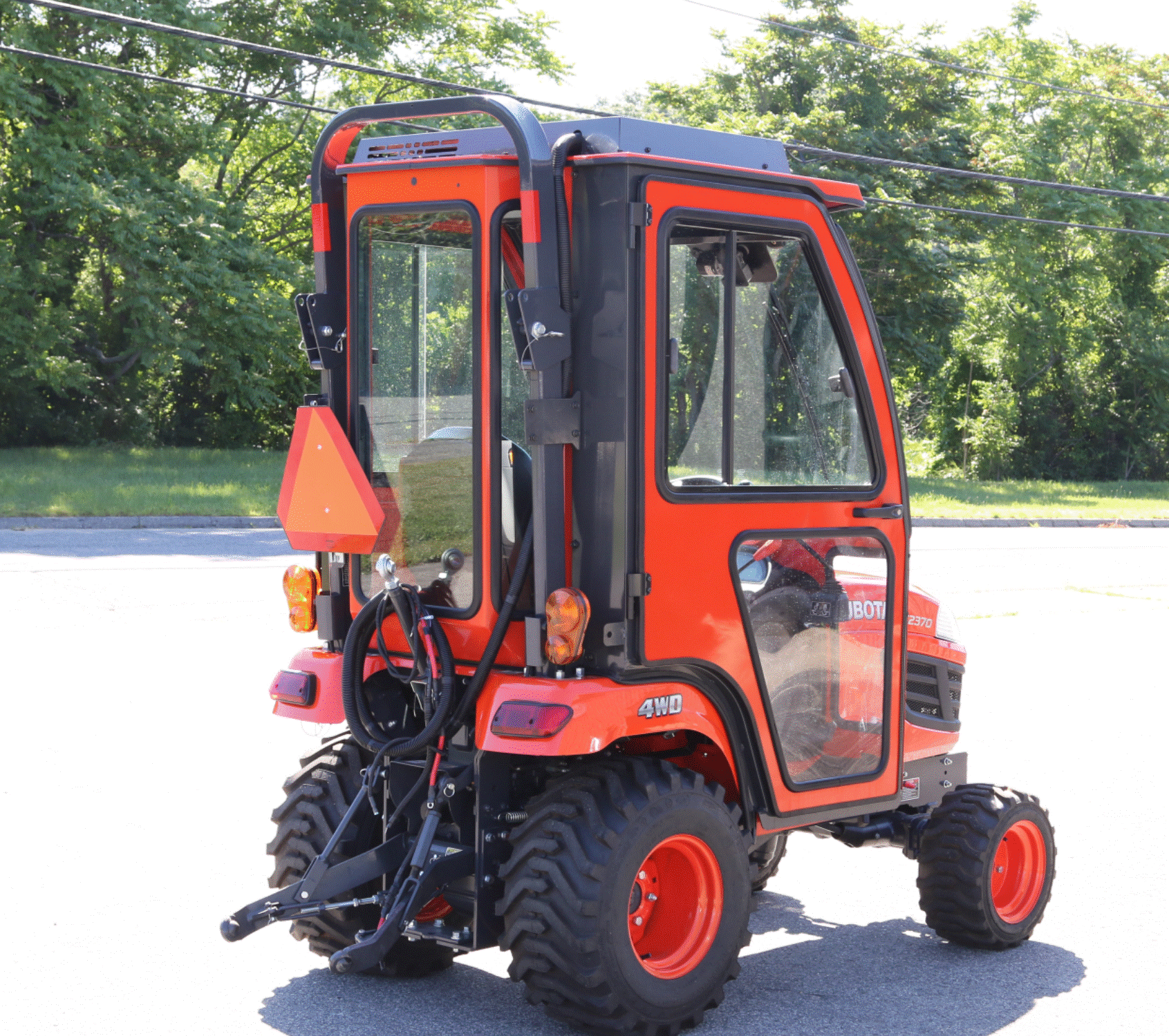 Kubota, air conditioning, AC, Kubota BX23701, Kubota BX2380